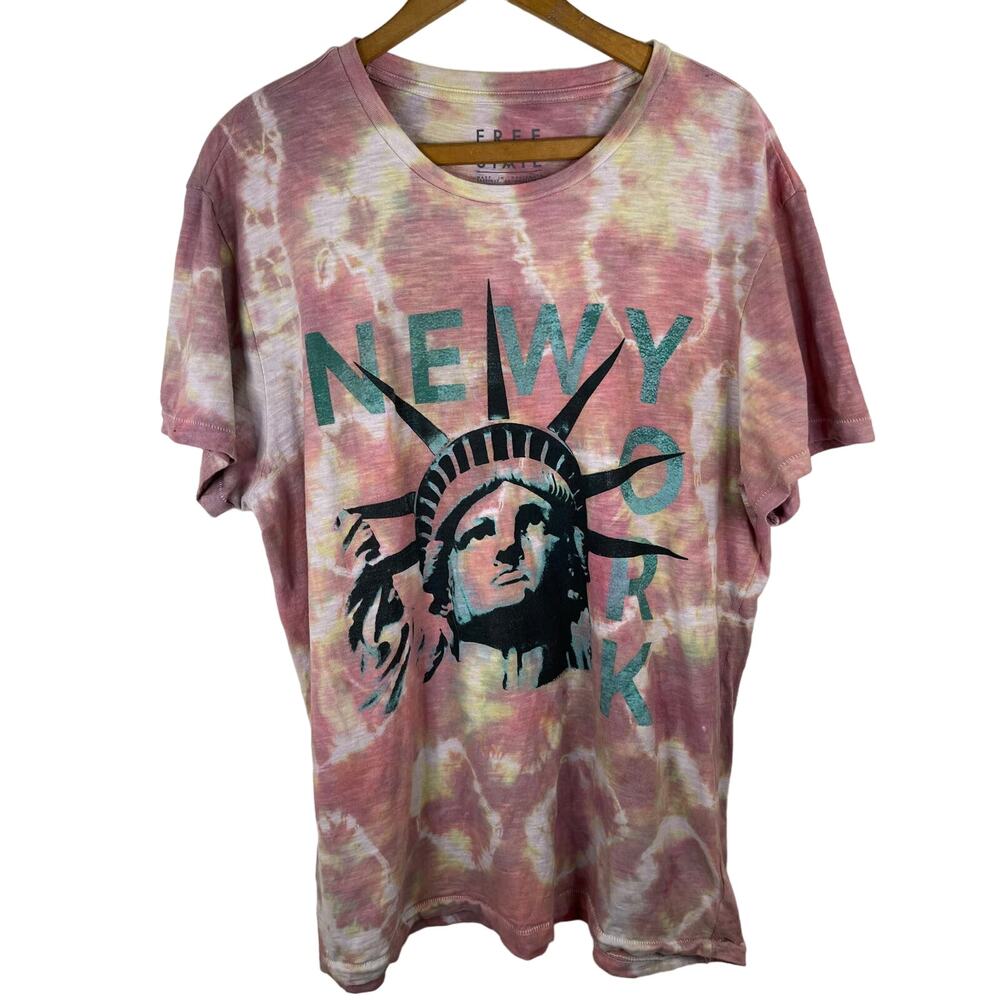 Re Loved Free State Tie Dye New York Size XL